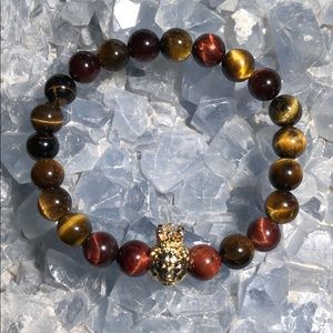 NEW 🚻 Natural Gemstone Tigers Eye Bracelet